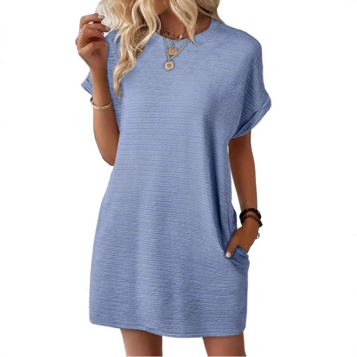 Nadia – Vestido camiseta minimalista