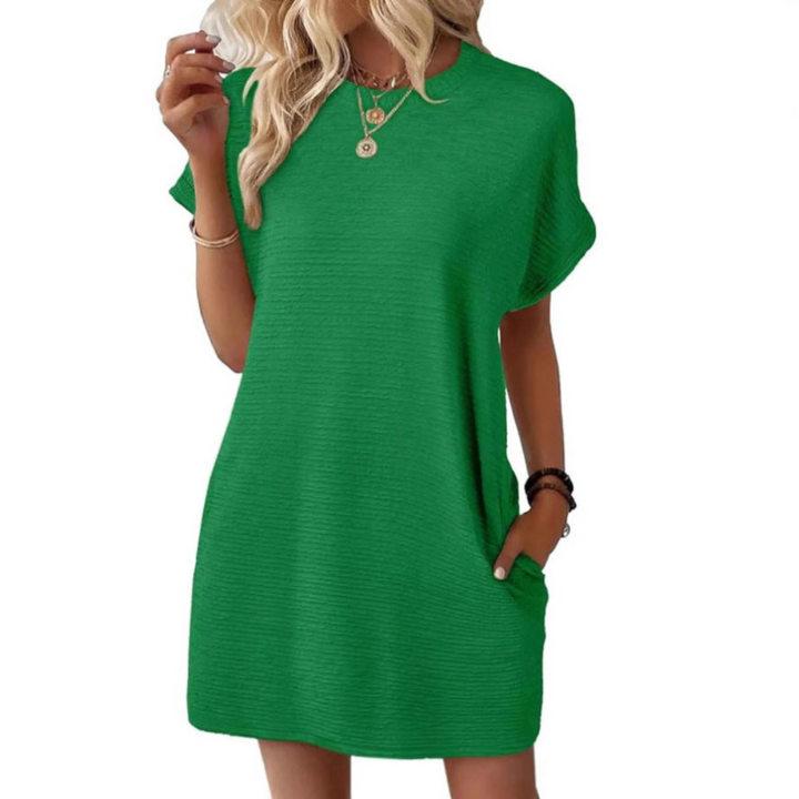 Nadia – Vestido camiseta minimalista