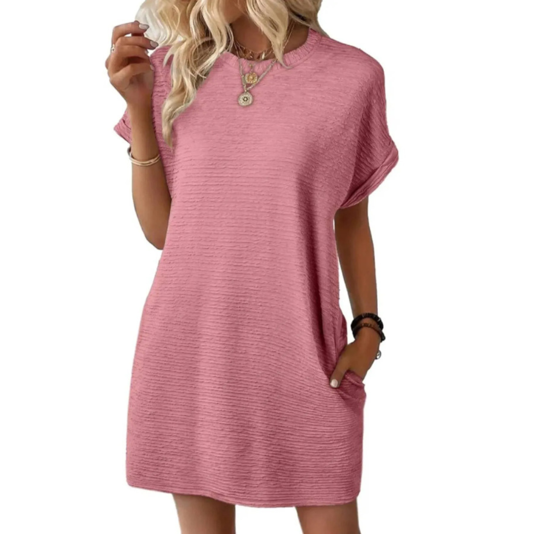 Nadia – Vestido camiseta minimalista