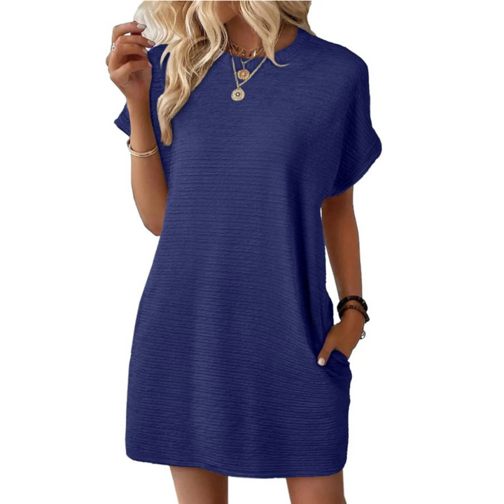 Nadia – Vestido camiseta minimalista