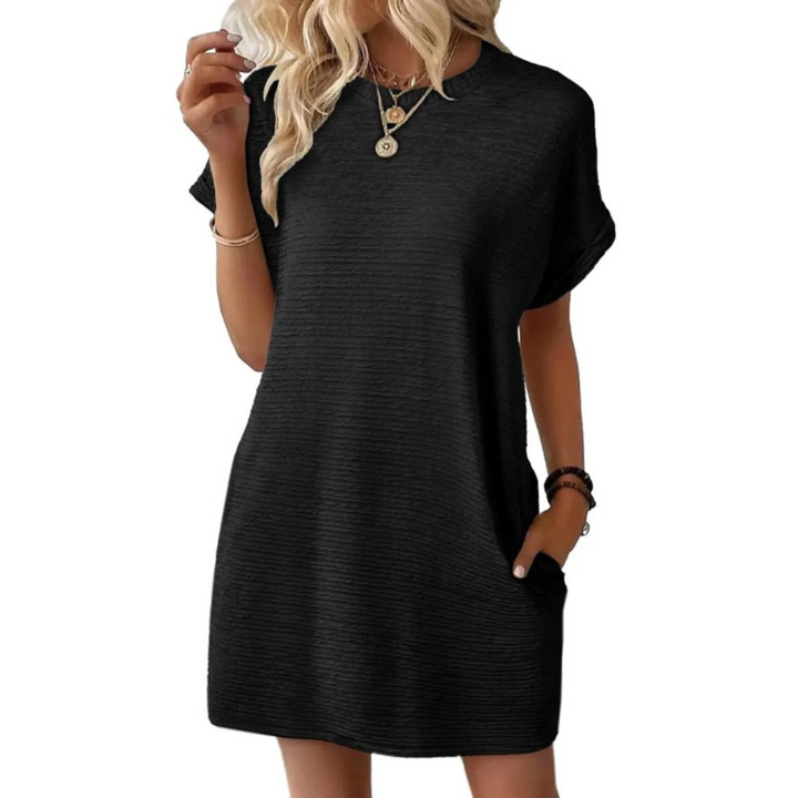 Nadia – Vestido camiseta minimalista
