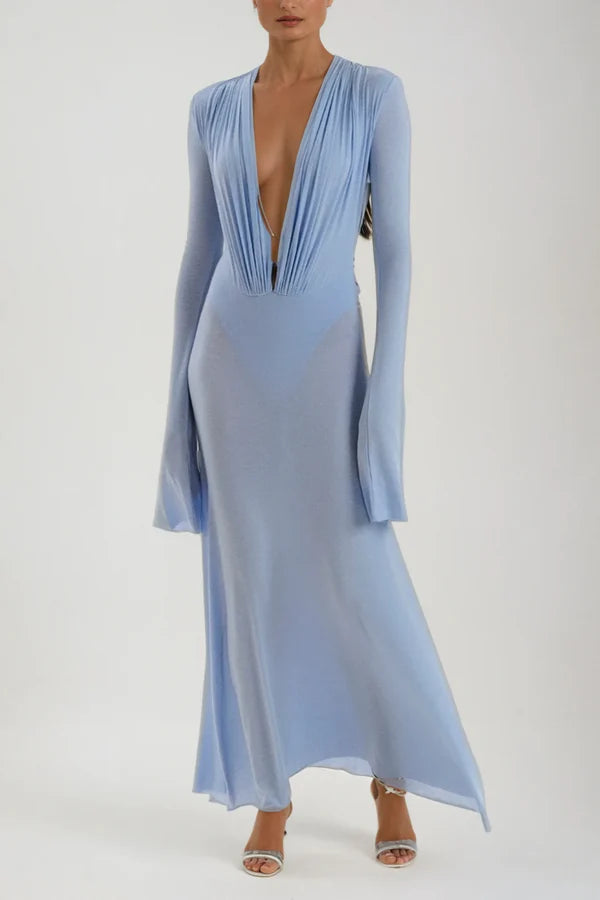 Vestido Maxi con escote en V