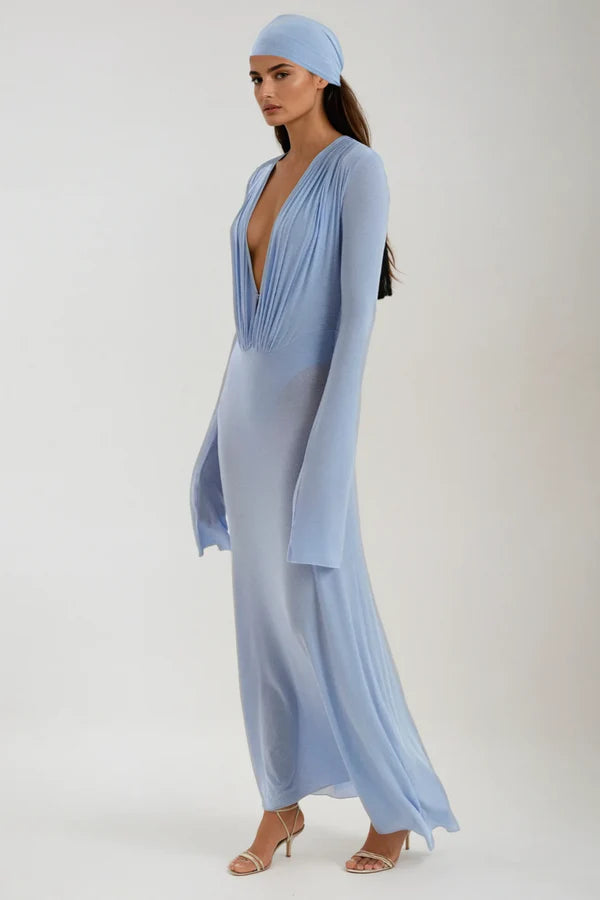 Vestido Maxi con escote en V