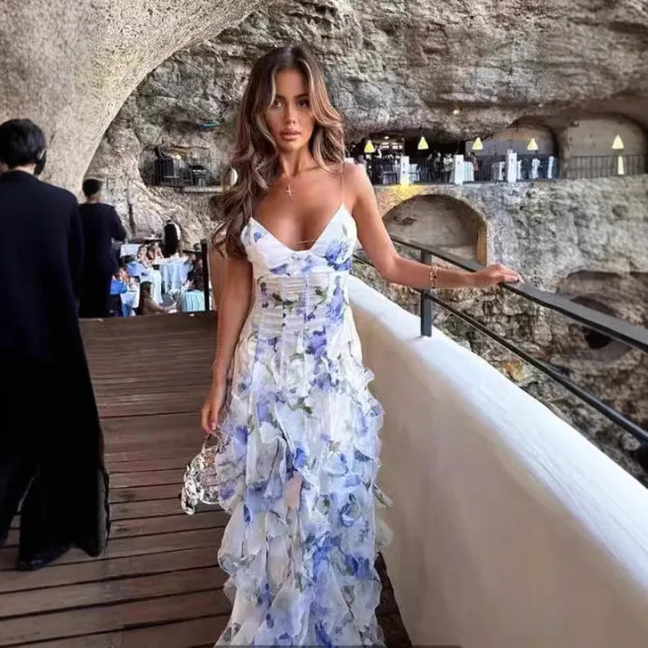 Lara - Vestido escote en V
