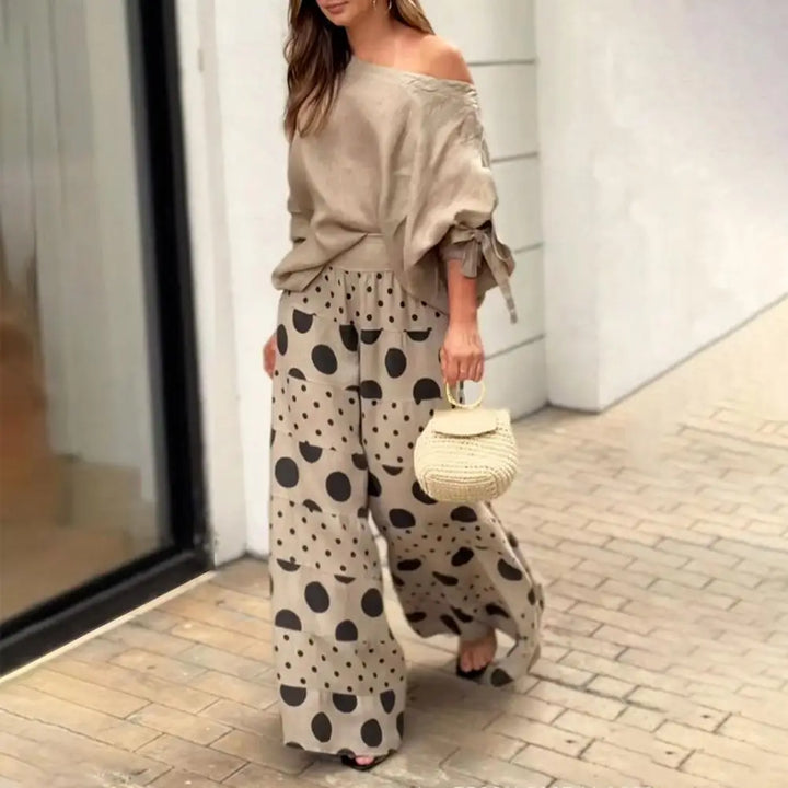 Dolores - Conjunto de 2 piezas con mangas amplias