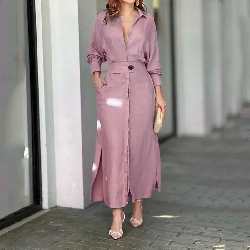 Danna - Vestido Casual Manga Larga
