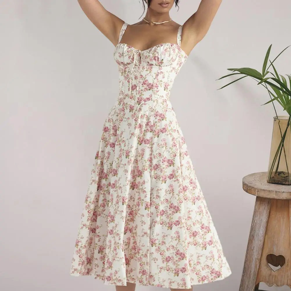 Sharon - Vestido de fiesta sin mangas