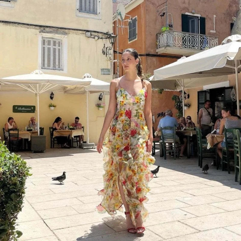 Lara - Vestido escote en V