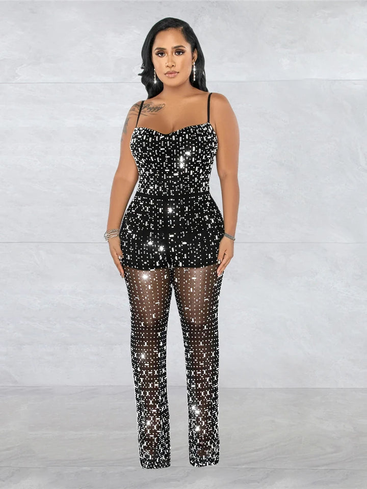 Selene – Mono Glam con Tirantes