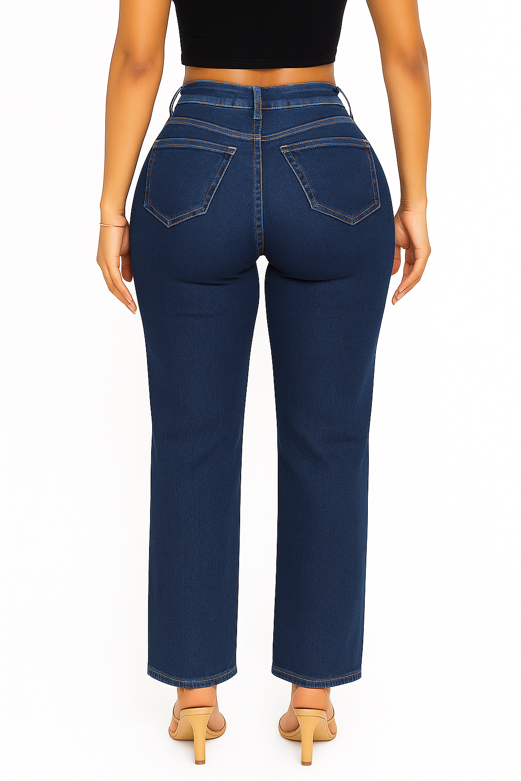 Verónica – Jeans realce de curvas cintura alta