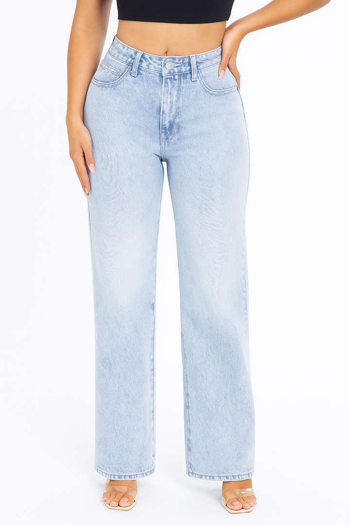 Verónica – Jeans realce de curvas cintura alta