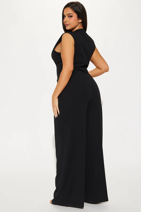 Camille – Mono elegante sin mangas de pierna recta