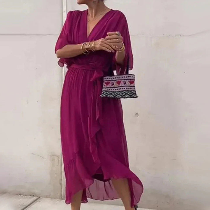Anastasia - Vestido con escote en V