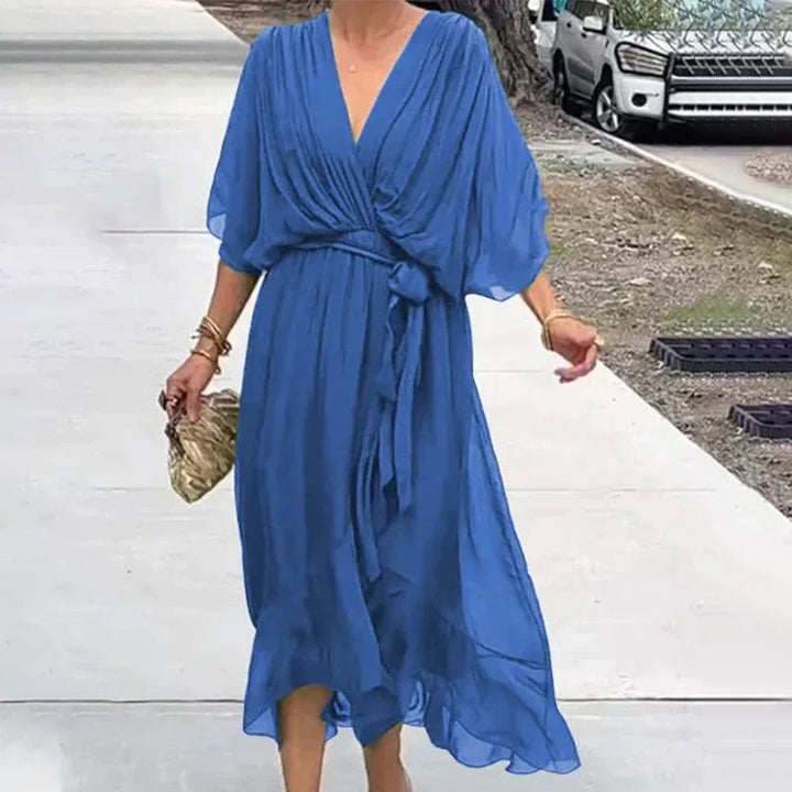 Anastasia - Vestido con escote en V