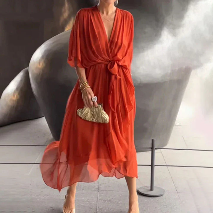 Anastasia - Vestido con escote en V