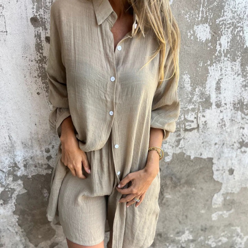 Conjunto casual con short