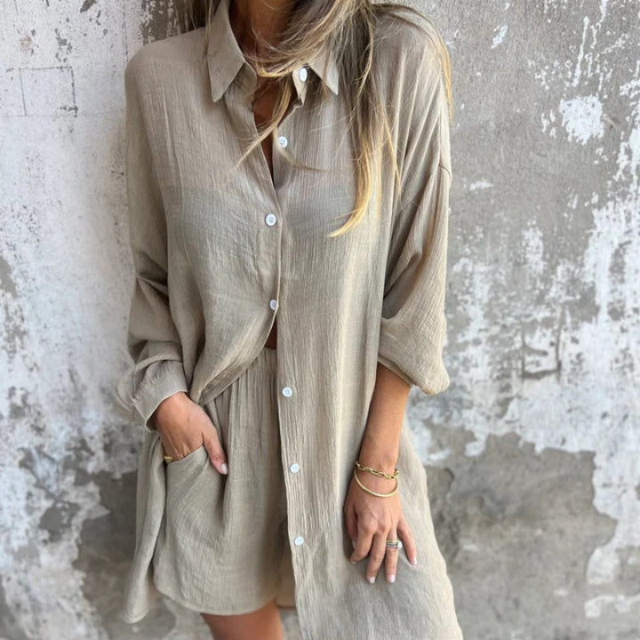 Conjunto casual con short