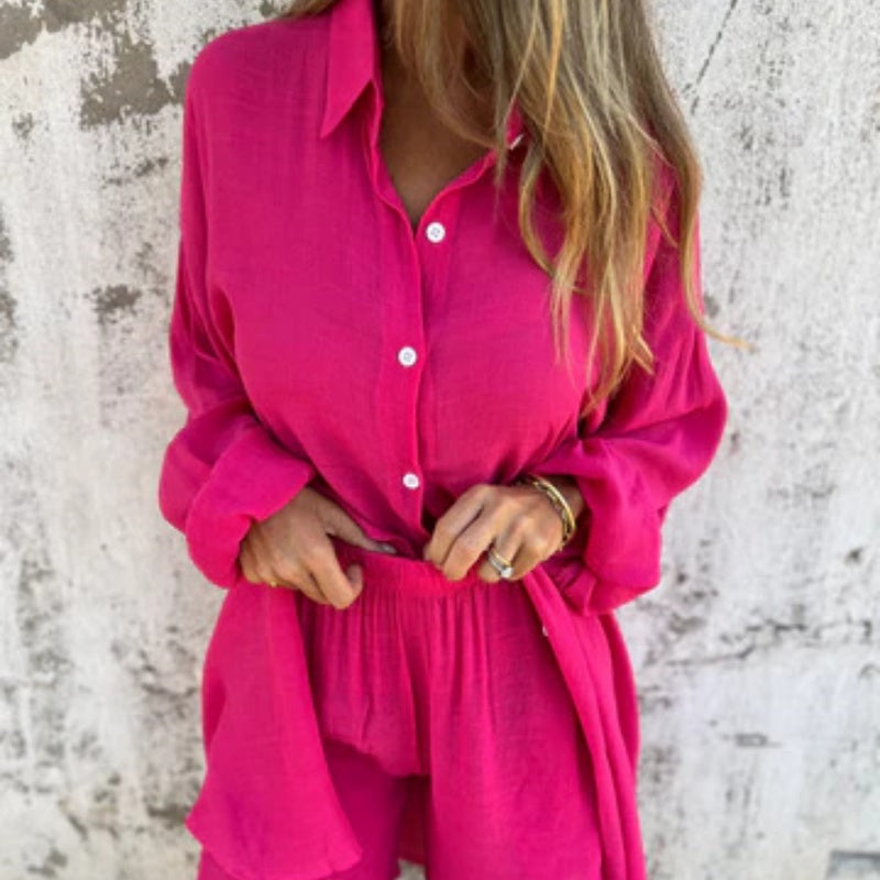 Conjunto casual con short