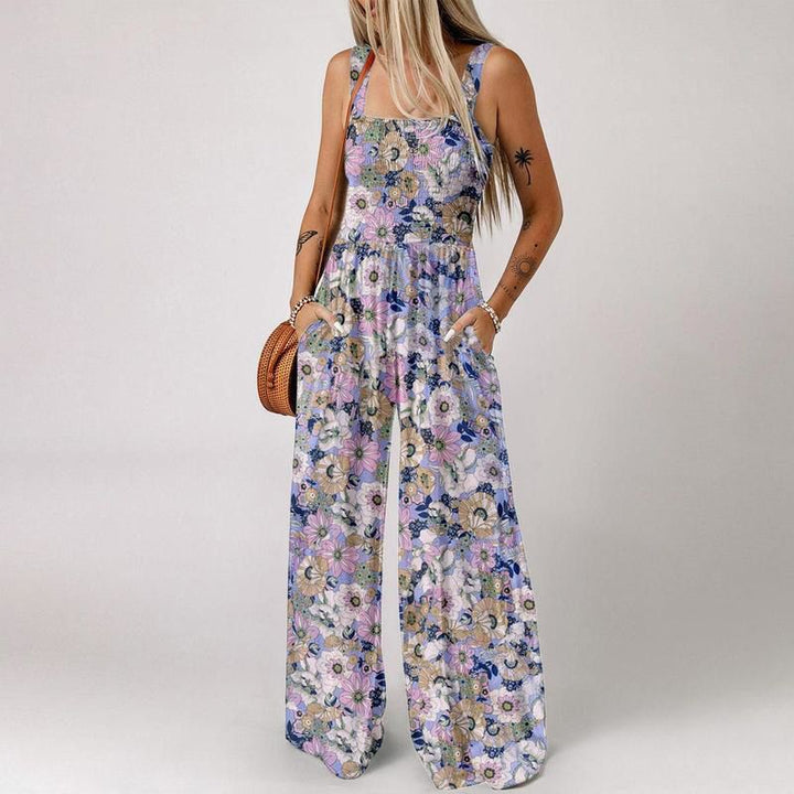 Lina – Mono casual estampado sin mangas