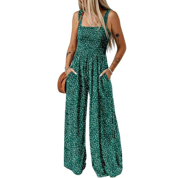 Lina – Mono casual estampado sin mangas
