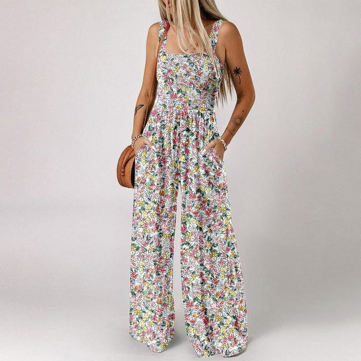 Lina – Mono casual estampado sin mangas
