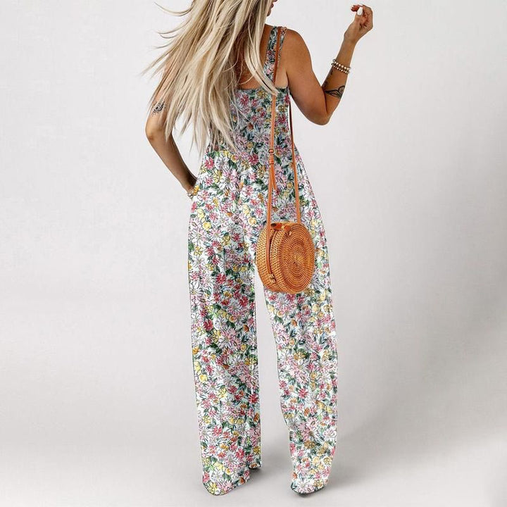 Lina – Mono casual estampado sin mangas