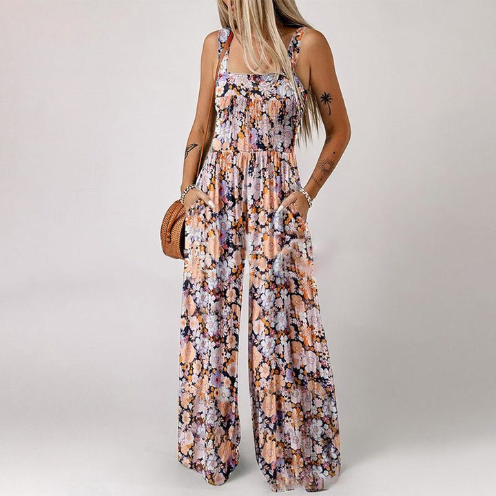 Lina – Mono casual estampado sin mangas