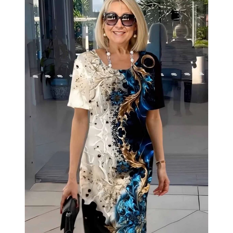 Vestido de verano con estampado floral