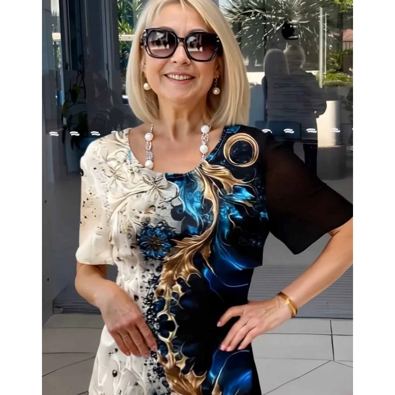 Vestido de verano con estampado floral
