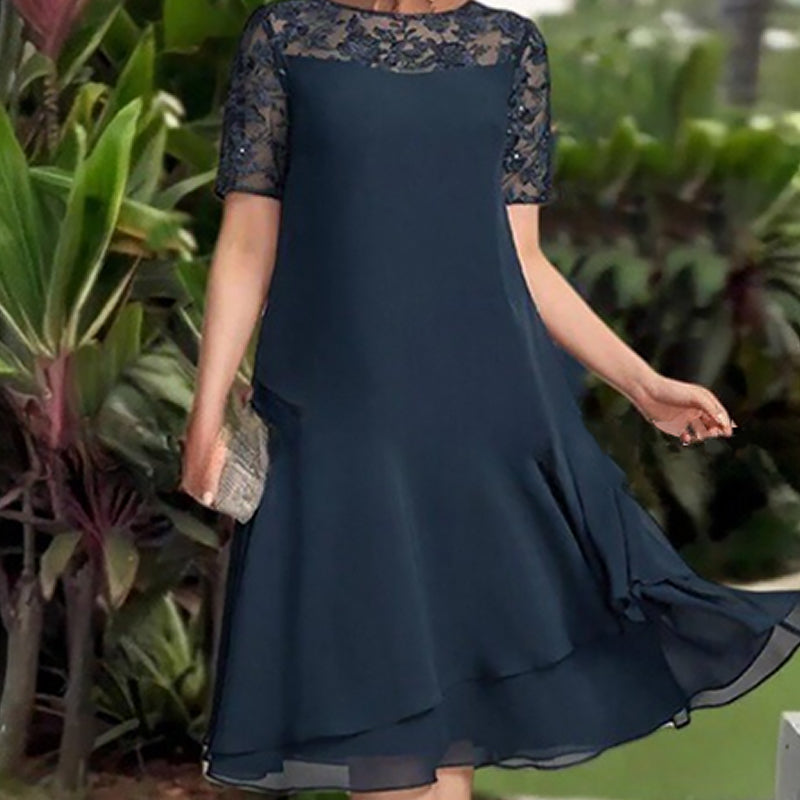 Elegante vestido de encaje