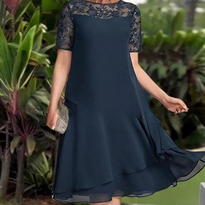 Elegante vestido de encaje